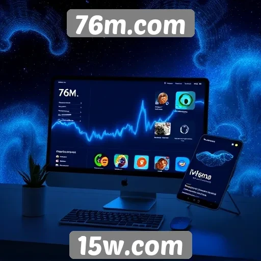Evolução da interface do 76m.com nos últimos anos