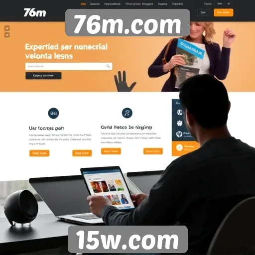 Avaliação da experiência do usuário no site 76m.com